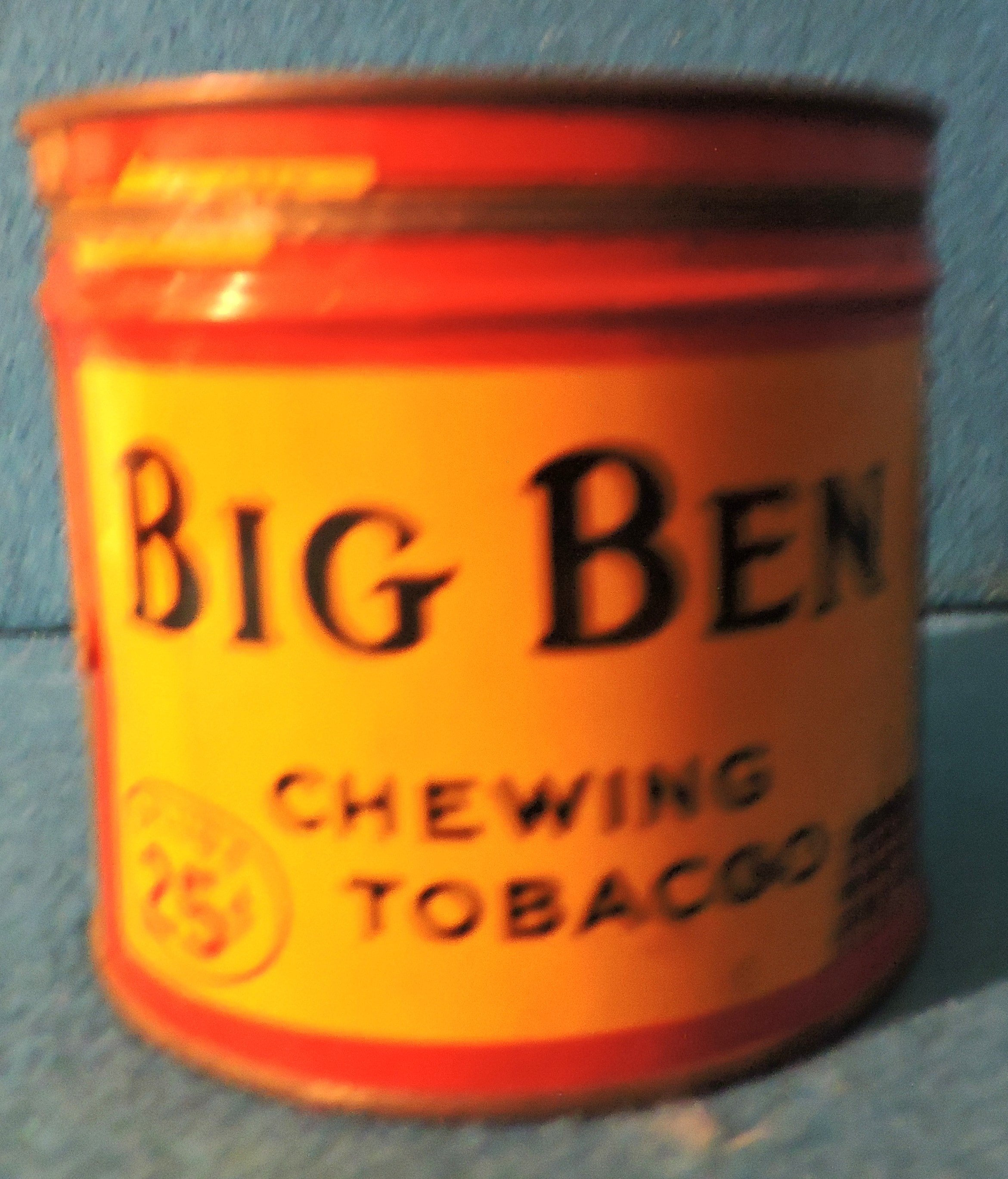 Big Ben Chewing Tobacco Tin