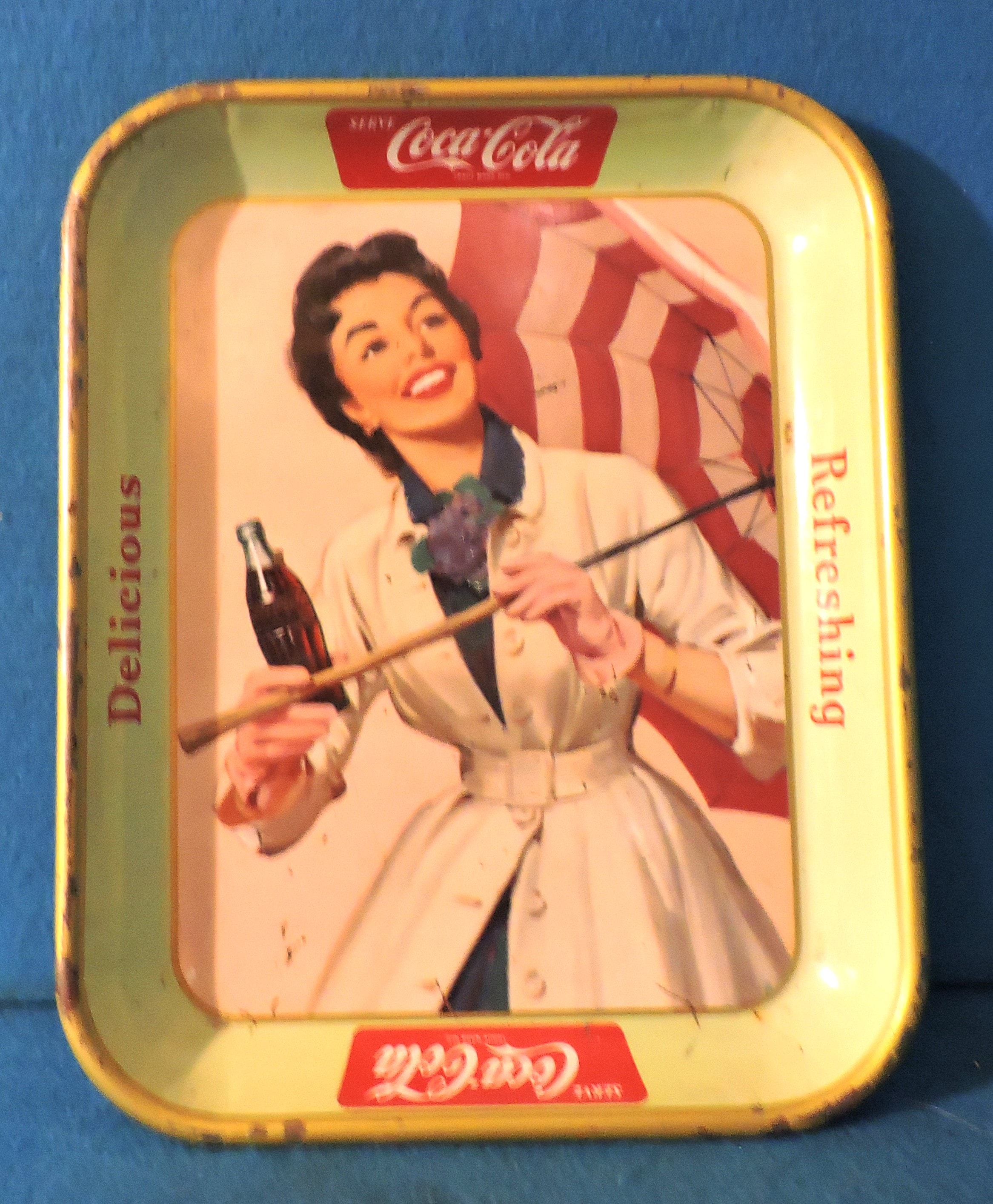 French Coca-Cola Serving Tray